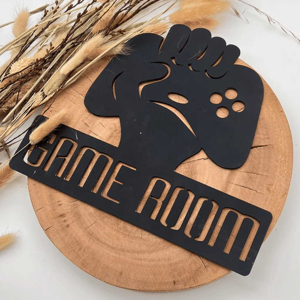 A00931-game-room-wanddeko-holz-schwarz-gamer-controller-kinderzimmer-seitlich.webp