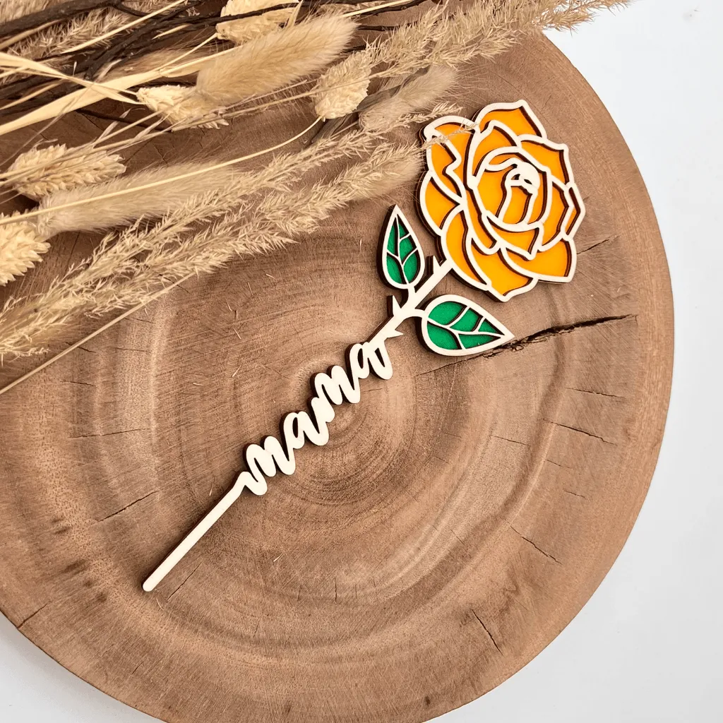 A00228-blumenstecker-rose-holz-gelb-muttertag-mama-geschenk-deko-seitlich.webp