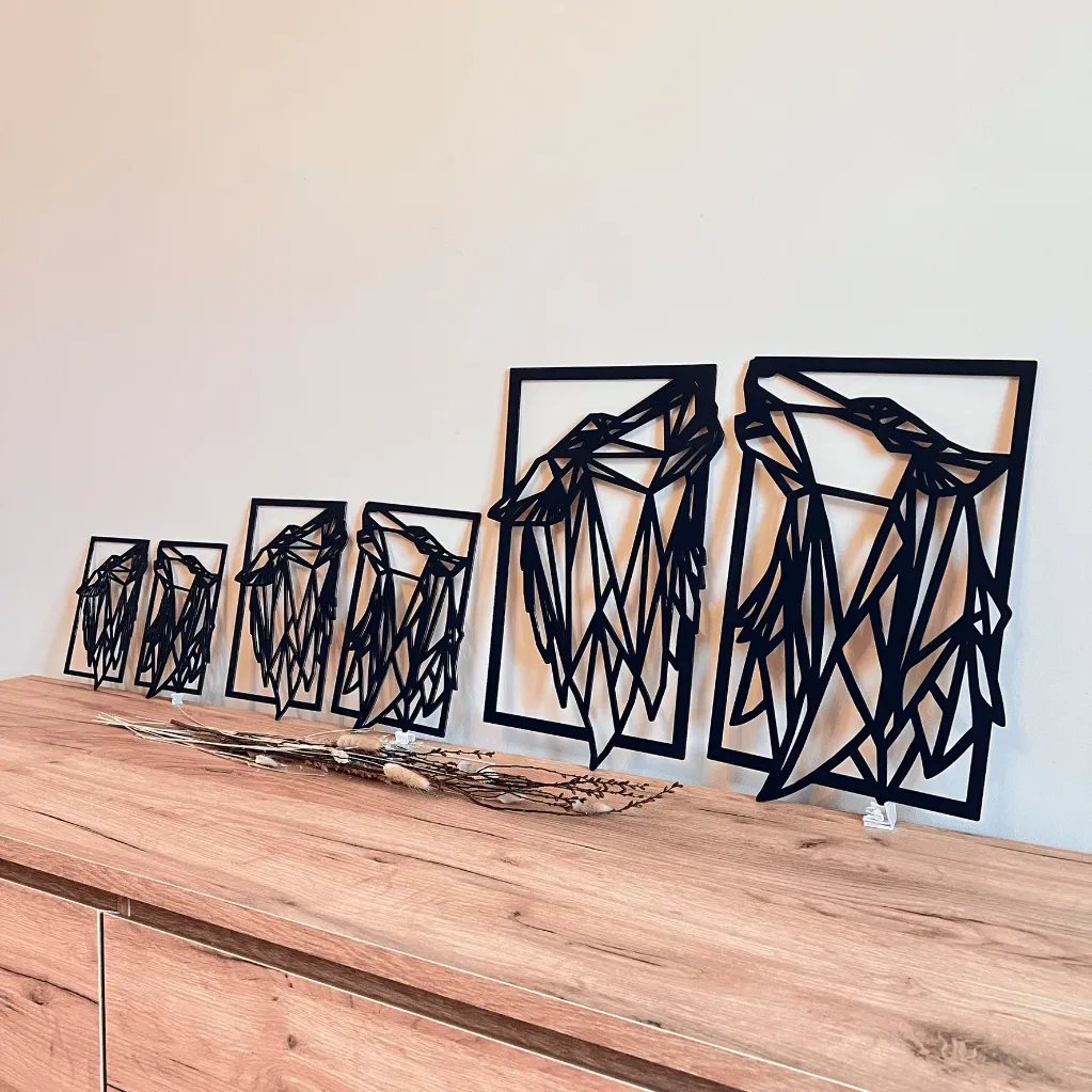 vergleich-s-m-l-geometrisches-zwei-woelfe-holz-schwarz-wanddekoration-modern.webp
