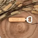 Individueller Flaschenöffner Hochzeit – personalisiert für Braut & Bräutigam