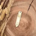 Anhänger Lineal Holz – Bleistift
