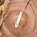 Anhänger Lineal Holz – Pinsel