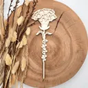 Holz-Nelke mit „Mama“-Stängel – Geschenkidee Muttertag