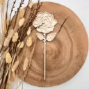 Holz-Rose – Deko-Blume lasergeschnitten