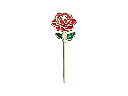 Rose mit normalem Stängel