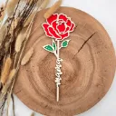 Holz-Pfingstrose – elegante Deko-Blume