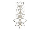 Pflanzenstecker aus Holz – Tulpenmotiv | Designer-Blumenstecker