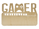Holzdekoration „Gamer“ aus Holz für Zockerzimmer
