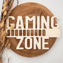 Holzschild „GAMING ZONE“ – Gamer Deko fürs Zockerzimmer