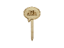 Pflanzenstecker „I WILL SURVIVE“ aus Holz