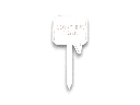 Pflanzenstecker „SOMETHING GREEN“ aus Holz