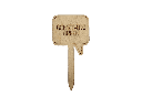 Pflanzenstecker „SOMETHING GREEN“ aus Holz