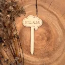 Pflanzenstecker aus Holz mit Spruch – „STILL ALIVE“