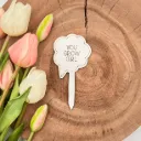 Pflanzenstecker aus Holz mit Spruch – „YOU GROW GIRL“