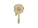 Pflanzenstecker „YOU GROW GIRL“ aus Holz