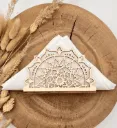Serviettenhalter aus Holz – Mustermix