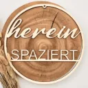 Türkranz aus Holz „herein SPAZIERT“