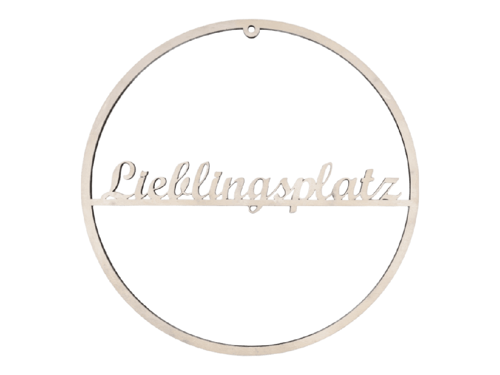 Türkranz „Lieblingsplatz“ aus Holz