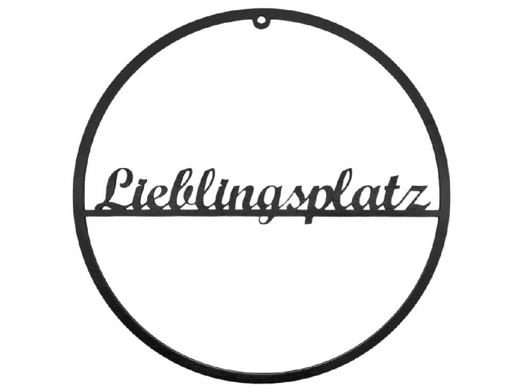 Türkranz „Lieblingsplatz“ aus Holz