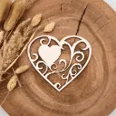 Herz Deko aus Holz – Klassisches Herz