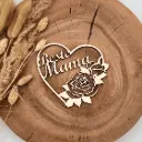 Herz Deko aus Holz – „Beste Mama“