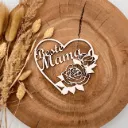 Herz Deko aus Holz – „Beste Mama“