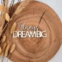 Motivationsspruch aus Holz „Always Dream BIG“