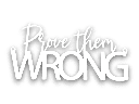 Holzschriftzug „Prove them wrong“ – Motivation aus Holz