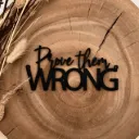 Motivationsspruch aus Holz „Prove them wrong“