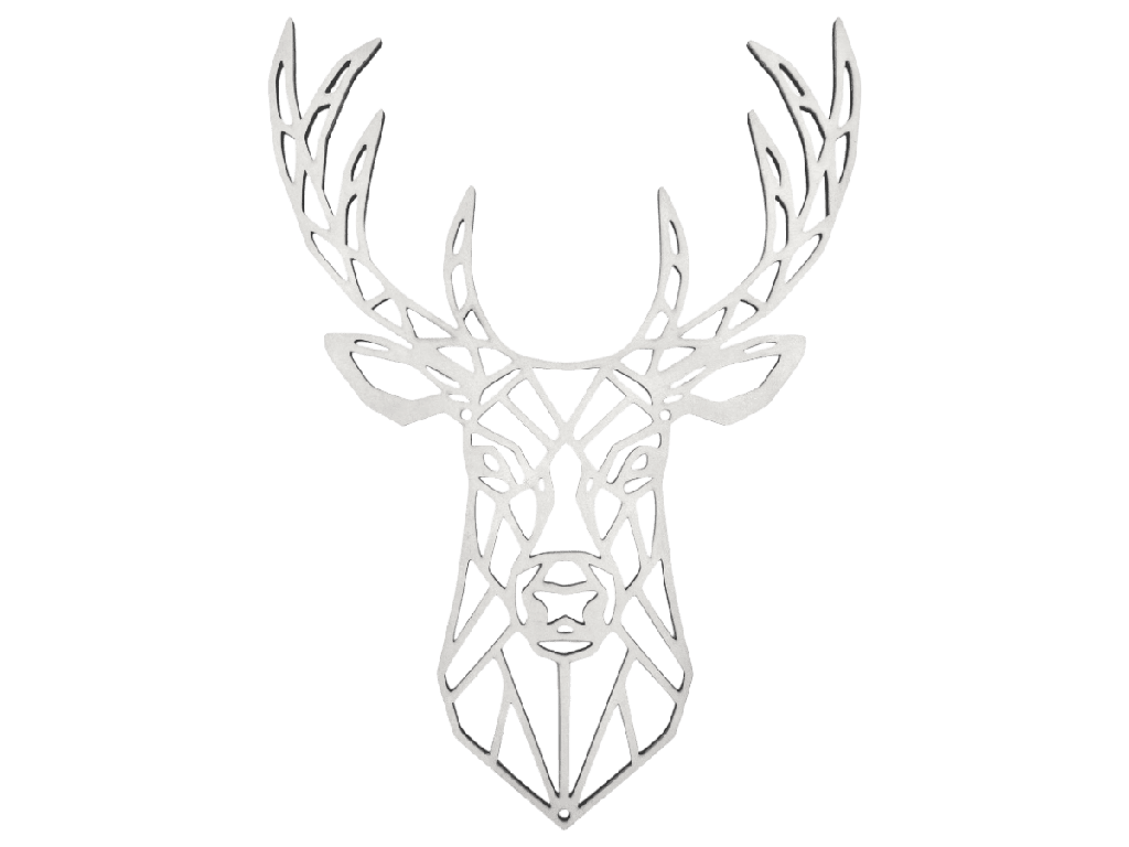Wandbild - Hirsch