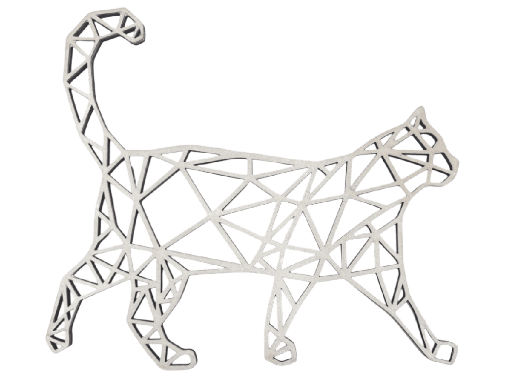 Wandbild - Katze