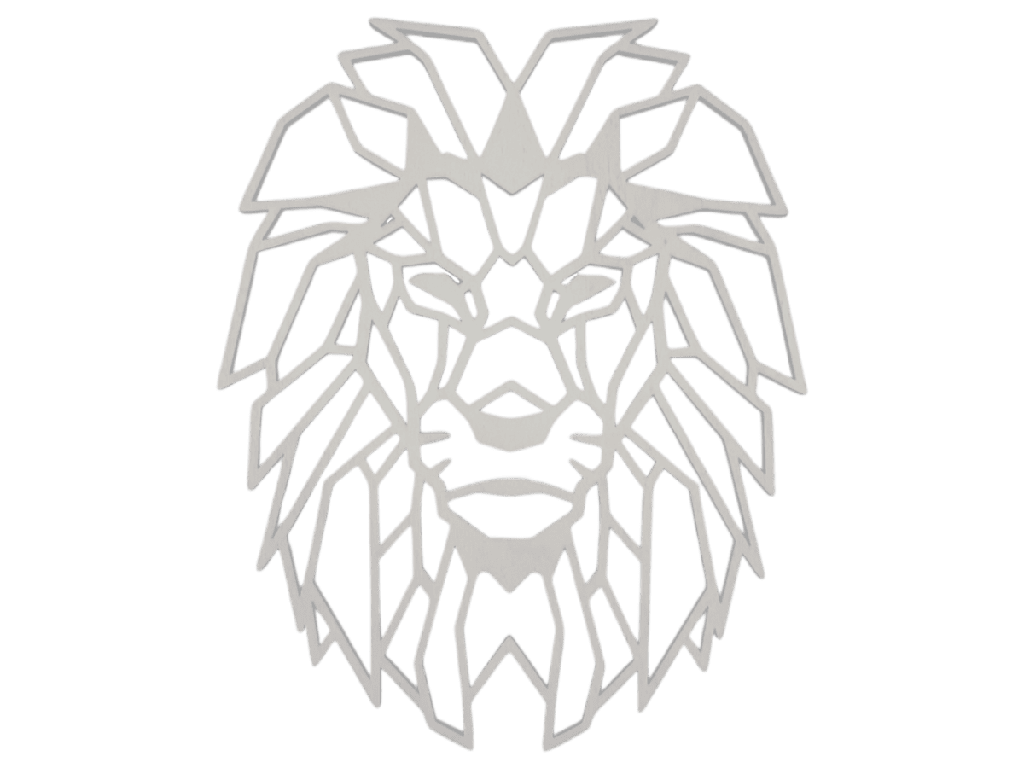 Wandbild - Löwe