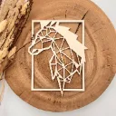 Wandbild - Pferdekopf