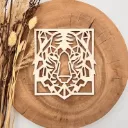 Wandbild - Tiger im Rahmen