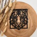 Wandbild - Tiger im Rahmen