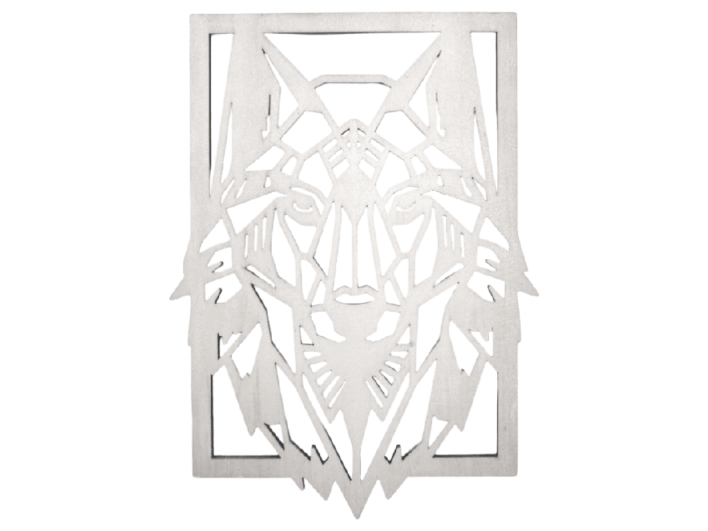 Wandbild - Wolf