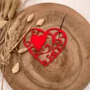 Herz Deko aus Holz – Klassisches Herz