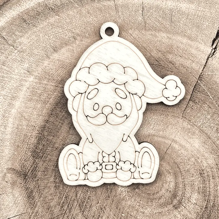 Weihnachtsornament - Weihnachtsmann I