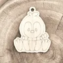 Weihnachtsornament - Pinguin