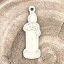 Weihnachtsornament - Weihnachtskerze