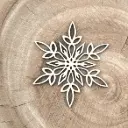 Schneeflocke aus Holz – Froststern