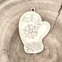 Weihnachtsornament - Handschuh