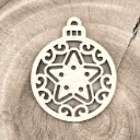 Weihnachtsornament - Sternenglanz