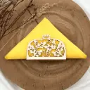 Serviettenhalter aus Holz - Erntedank-Blätter