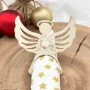 Serviettenring aus Holz – Engelszauber