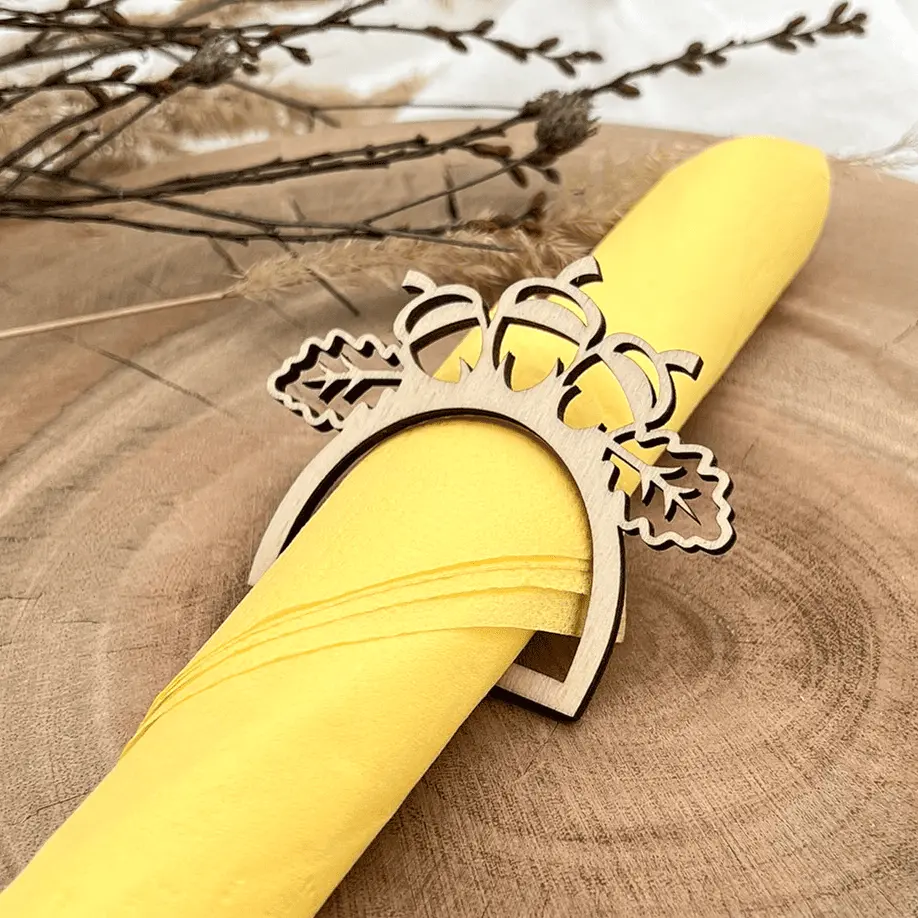 [A01267] Serviettenring - Herbstlaub