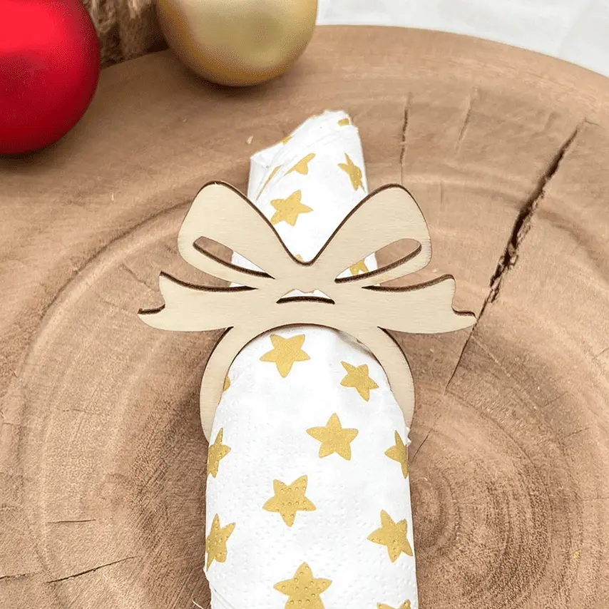 [A01288] Serviettenring - Schleife