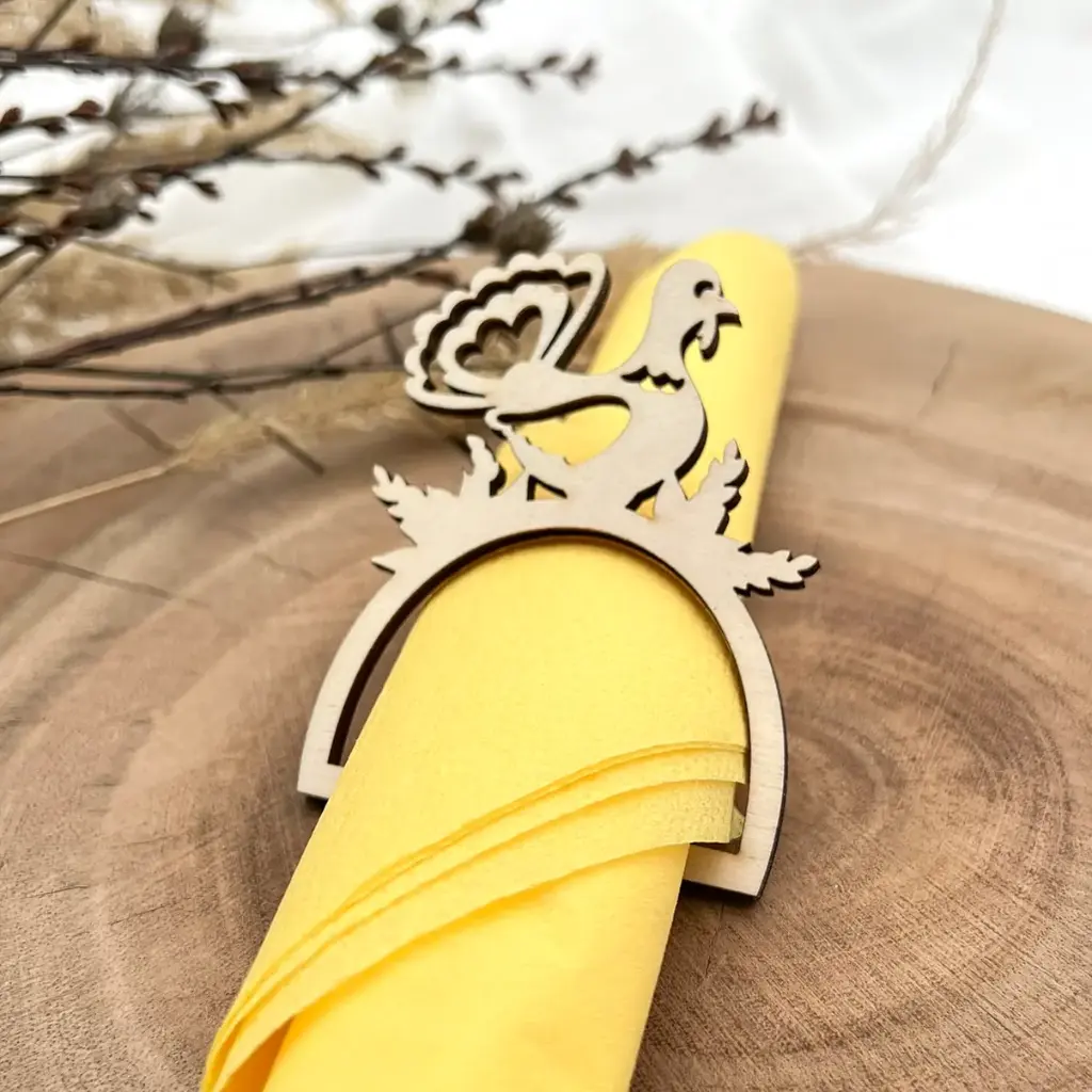 [A01263] Serviettenring - Truthahn