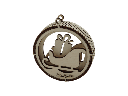 Weihnachtsornaments 3D - Festlicher Schlittenflug