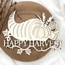 Herbstdeko - Glückliche Ernte